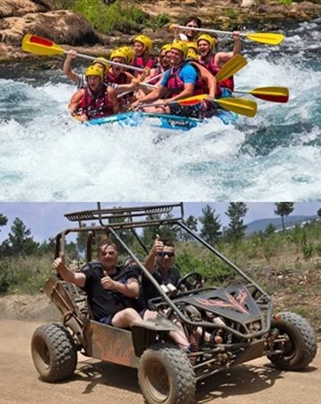 Quad-Buggy Safari i Rafting