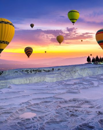 Pamukkale i Lot Balonem